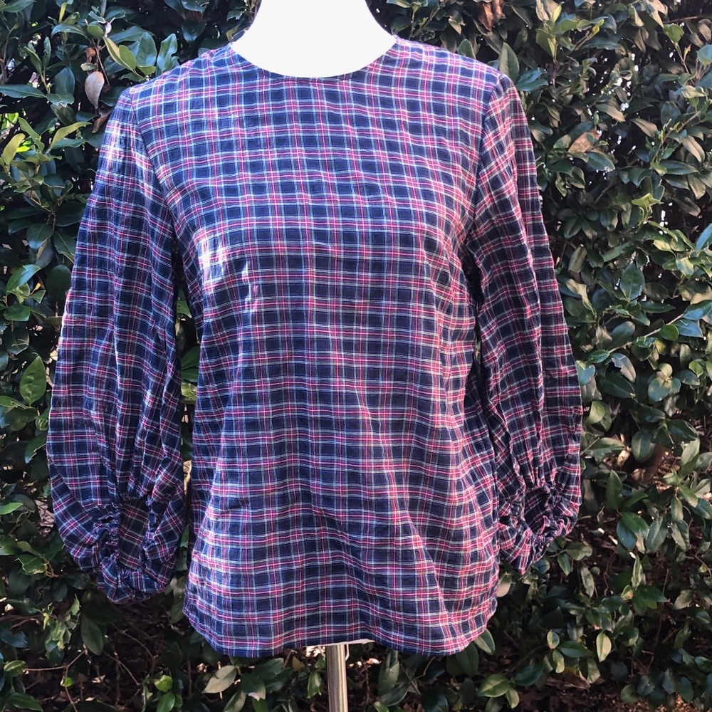 J. McLaughlin Blair Blouse EUC Size Small - Picture 2 of 7
